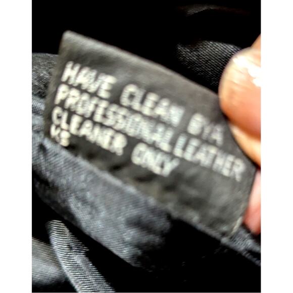 Hot leathers 100% moto jacket XXL Zip quilted liner Braided trim.Rare ClassicEUC - Picture 4 of 16